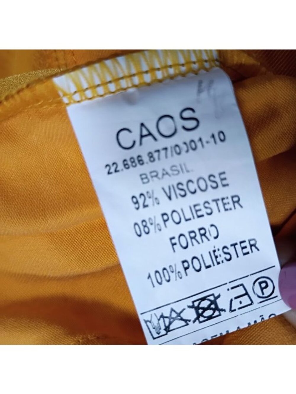 Caos ID Brasil Size L Yellow Wide-Leg High-Paperbag Long Lagenlook Gauzy Artsey - Picture 6 of 14